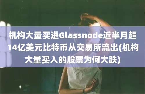 机构大量买进Glassnode近半月超14亿美元比特币从交易所流出(机构大量买入的股票为何大跌)