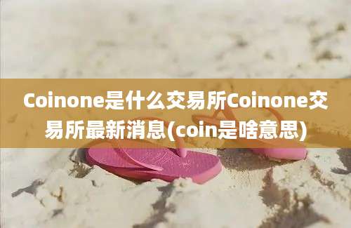 Coinone是什么交易所Coinone交易所最新消息(coin是啥意思)