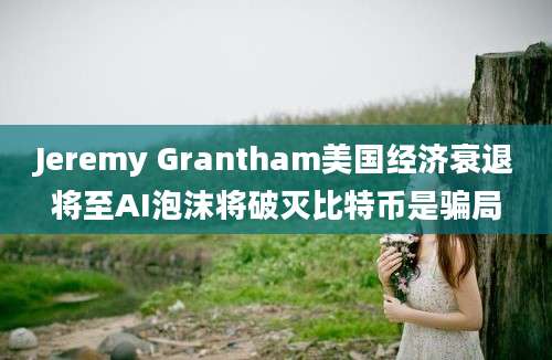 Jeremy Grantham美国经济衰退将至AI泡沫将破灭比特币是骗局