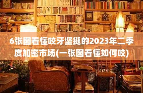 6张图看懂咬牙坚挺的2023年二季度加密市场(一张图看懂如何咬)