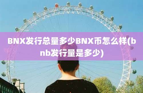 BNX发行总量多少BNX币怎么样(bnb发行量是多少)