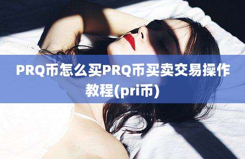 PRQ币怎么买PRQ币买卖交易操作教程(pri币)