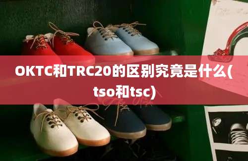 OKTC和TRC20的区别究竟是什么(tso和tsc)