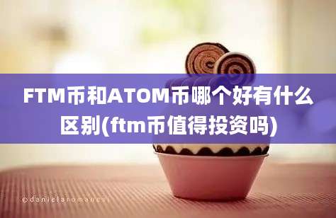 FTM币和ATOM币哪个好有什么区别(ftm币值得投资吗)