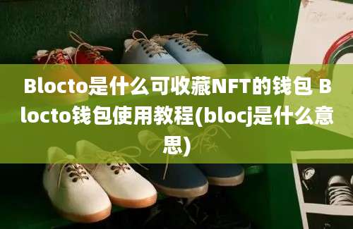 Blocto是什么可收藏NFT的钱包 Blocto钱包使用教程(blocj是什么意思)