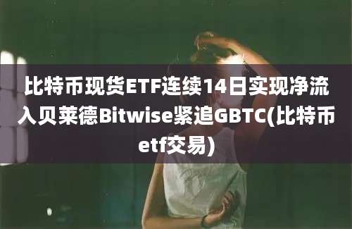 比特币现货ETF连续14日实现净流入贝莱德Bitwise紧追GBTC(比特币etf交易)