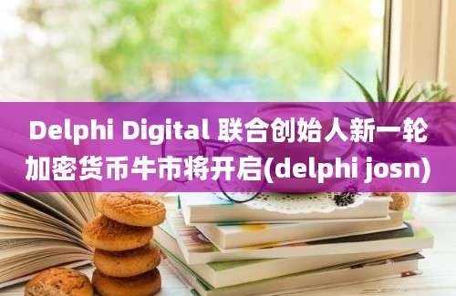 Delphi Digital 联合创始人新一轮加密货币牛市将开启(delphi josn)