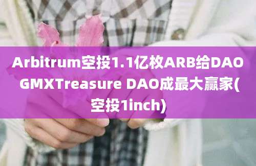 Arbitrum空投1.1亿枚ARB给DAO GMXTreasure DAO成最大赢家(空投1inch)