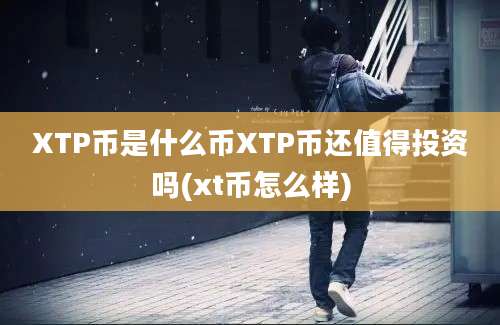 XTP币是什么币XTP币还值得投资吗(xt币怎么样)