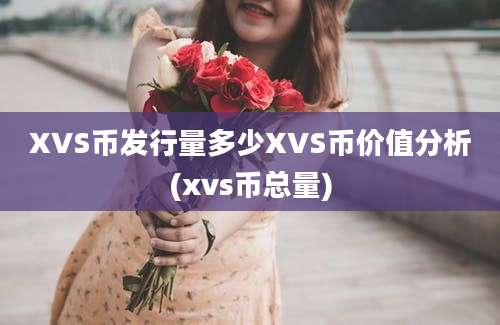 XVS币发行量多少XVS币价值分析(xvs币总量)