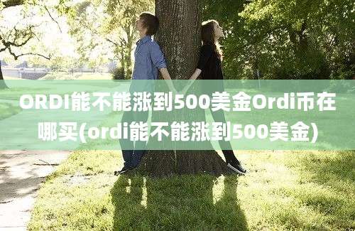 ORDI能不能涨到500美金Ordi币在哪买(ordi能不能涨到500美金)