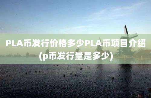 PLA币发行价格多少PLA币项目介绍(p币发行量是多少)