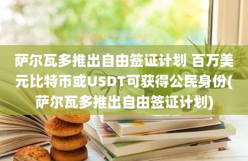 萨尔瓦多推出自由签证计划 百万美元比特币或USDT可获得公民身份(萨尔瓦多推出自由签证计划)