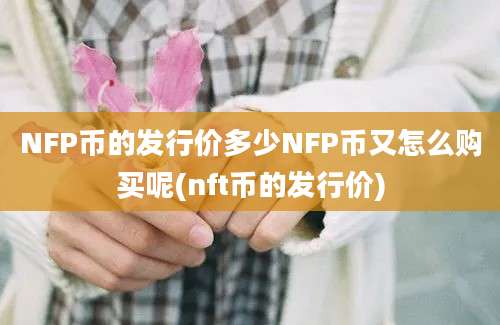 NFP币的发行价多少NFP币又怎么购买呢(nft币的发行价)