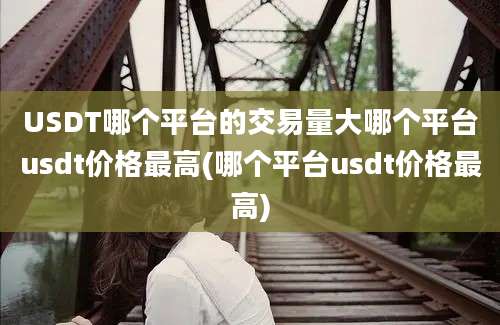 USDT哪个平台的交易量大哪个平台usdt价格最高(哪个平台usdt价格最高)