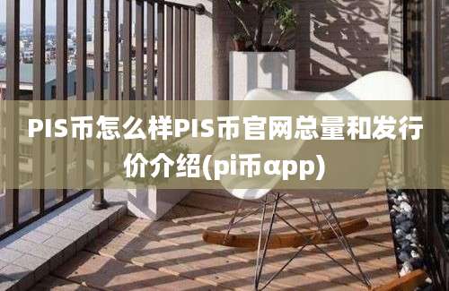 PIS币怎么样PIS币官网总量和发行价介绍(pi币αpp)