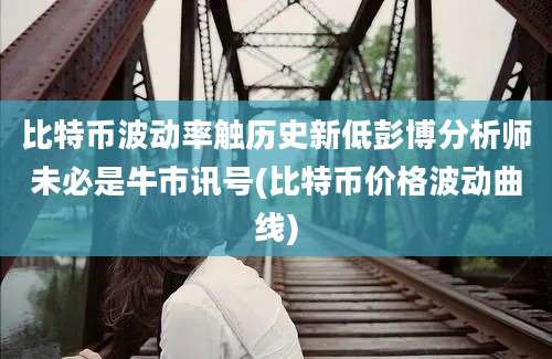 比特币波动率触历史新低彭博分析师未必是牛市讯号(比特币价格波动曲线)