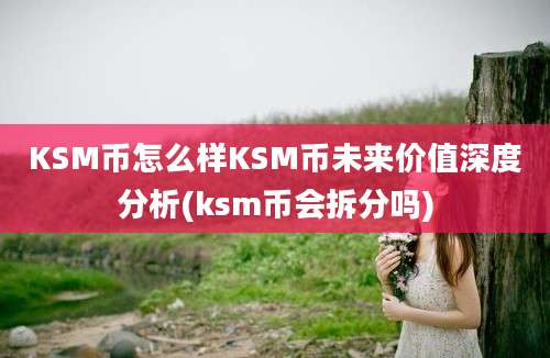 KSM币怎么样KSM币未来价值深度分析(ksm币会拆分吗)