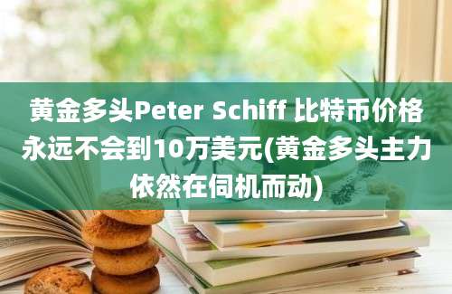 黄金多头Peter Schiff 比特币价格永远不会到10万美元(黄金多头主力依然在伺机而动)