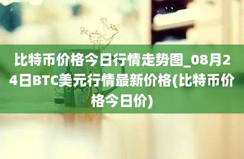 比特币价格今日行情走势图_08月24日BTC美元行情最新价格(比特币价格今日价)