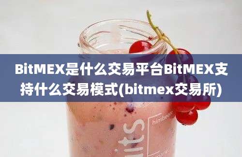 BitMEX是什么交易平台BitMEX支持什么交易模式(bitmex交易所)