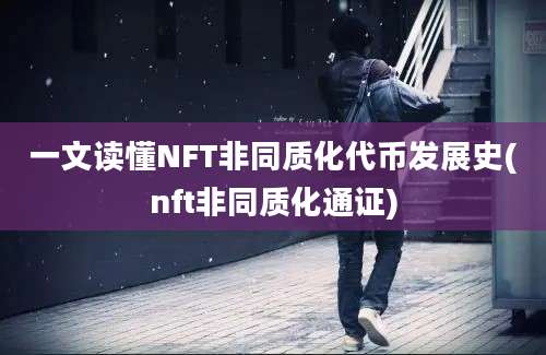 一文读懂NFT非同质化代币发展史(nft非同质化通证)