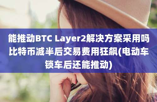 能推动BTC Layer2解决方案采用吗比特币减半后交易费用狂飙(电动车锁车后还能推动)