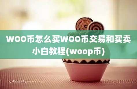 WOO币怎么买WOO币交易和买卖小白教程(woop币)