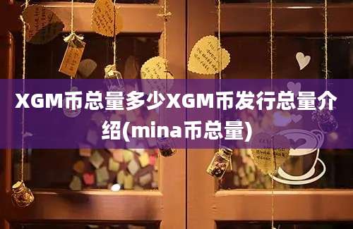 XGM币总量多少XGM币发行总量介绍(mina币总量)