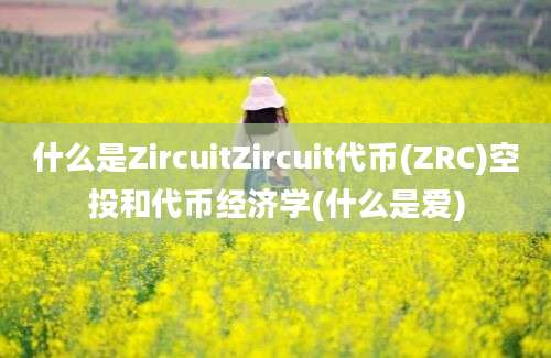 什么是ZircuitZircuit代币(ZRC)空投和代币经济学(什么是爱)