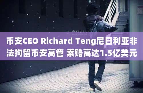 币安CEO Richard Teng尼日利亚非法拘留币安高管 索赂高达1.5亿美元