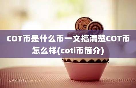 COT币是什么币一文搞清楚COT币怎么样(coti币简介)