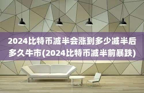 2024比特币减半会涨到多少减半后多久牛市(2024比特币减半前暴跌)