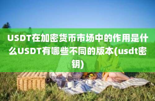 USDT在加密货币市场中的作用是什么USDT有哪些不同的版本(usdt密钥)