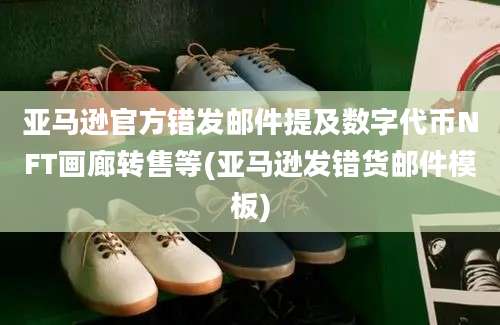 亚马逊官方错发邮件提及数字代币NFT画廊转售等(亚马逊发错货邮件模板)