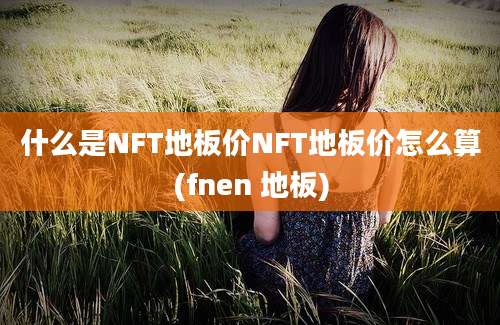 什么是NFT地板价NFT地板价怎么算(fnen 地板)