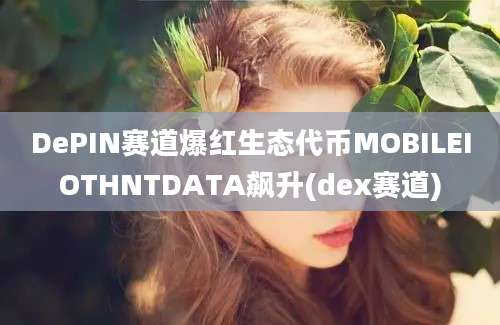 DePIN赛道爆红生态代币MOBILEIOTHNTDATA飙升(dex赛道)