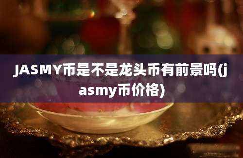 JASMY币是不是龙头币有前景吗(jasmy币价格)