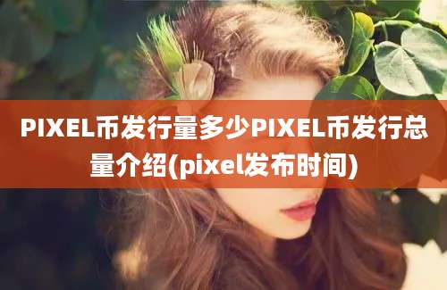 PIXEL币发行量多少PIXEL币发行总量介绍(pixel发布时间)