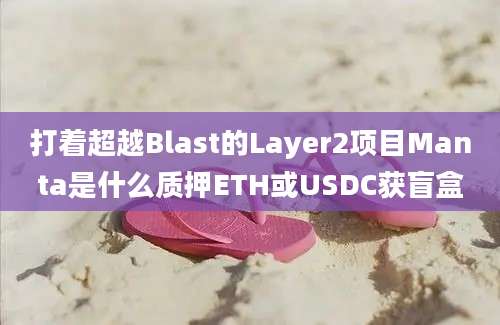 打着超越Blast的Layer2项目Manta是什么质押ETH或USDC获盲盒