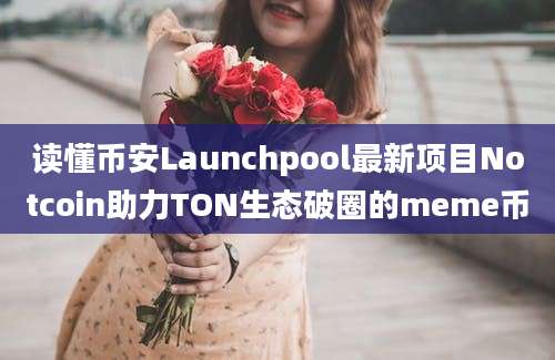 读懂币安Launchpool最新项目Notcoin助力TON生态破圈的meme币